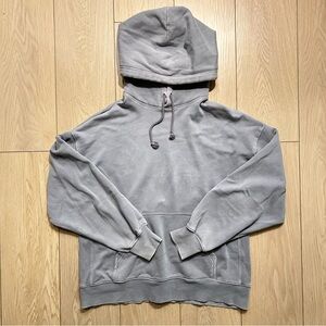 TNA Aritzia Cozy Fleece Perfect Hoodie GD Steel Gray Women’s Size Small